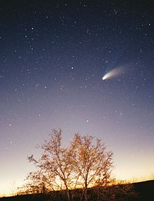 La comète Hale-Bopp en 1997